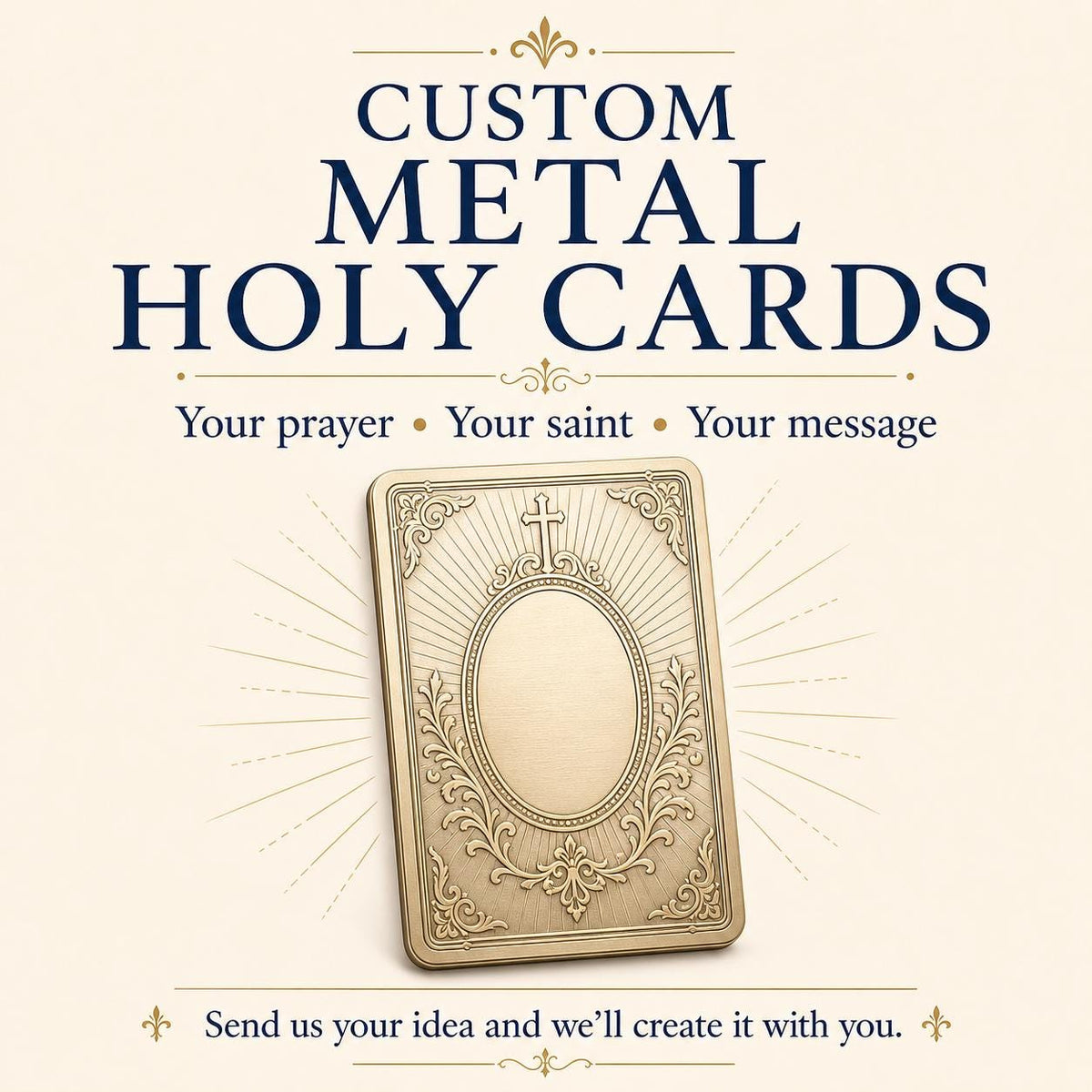 Metal Prayer Card Wallet Sized Catholic Protection Prayer Devotional Pocket Religious Item Keepsake Saint Michael Archangel Gift Men Daily