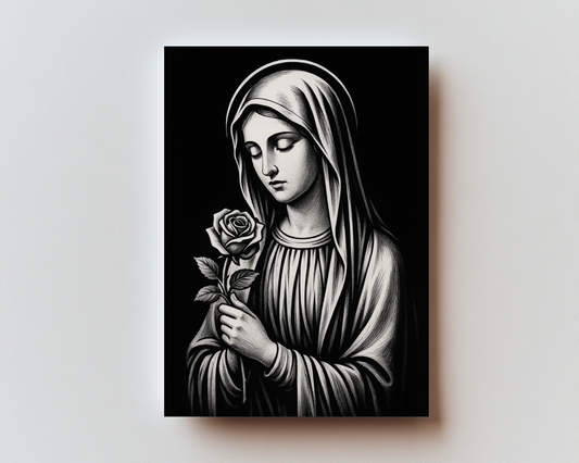 Memorare Premium Metal Prayer Card
